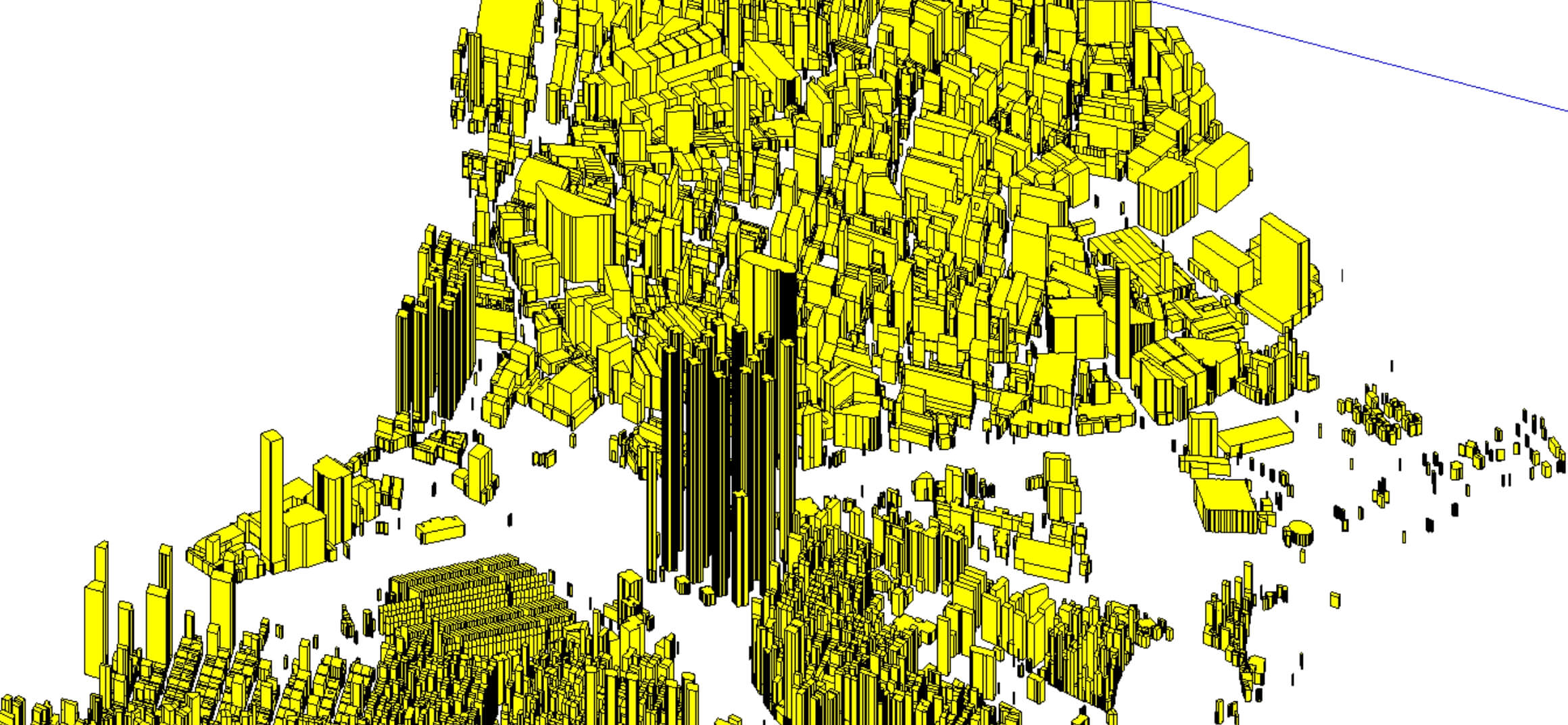 図3：イスタンブールの統合地震シミュレーション（ゼイティンブルヌ地区のモデル）